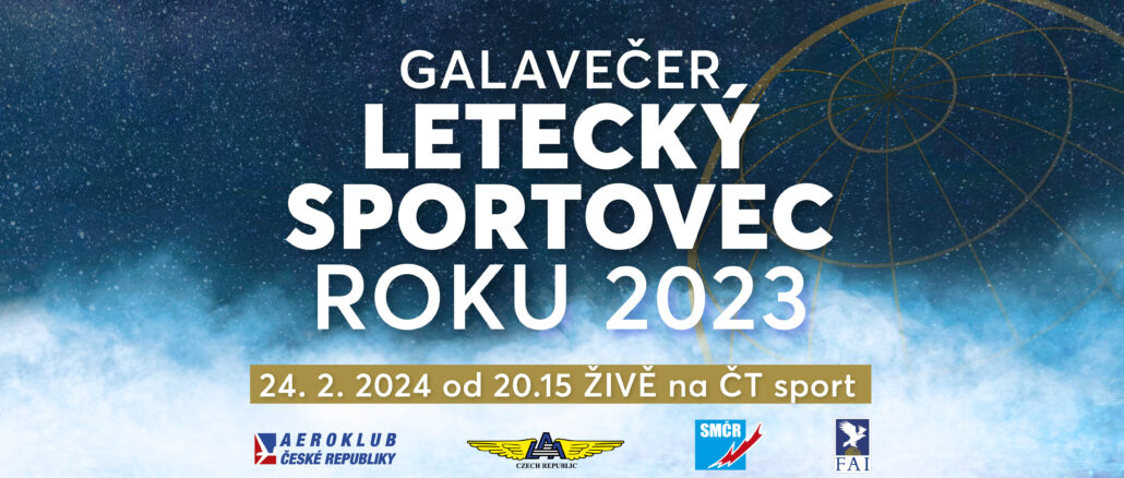 Galavečer Letecký sportovec roku 2023