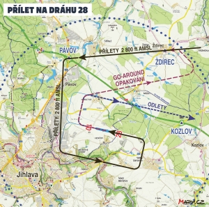 Přílety a odlety na slet LAA SOBĚ 2025
