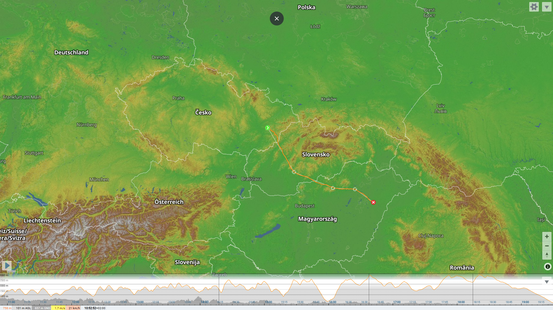 Rekordních 371 km na padáku!
